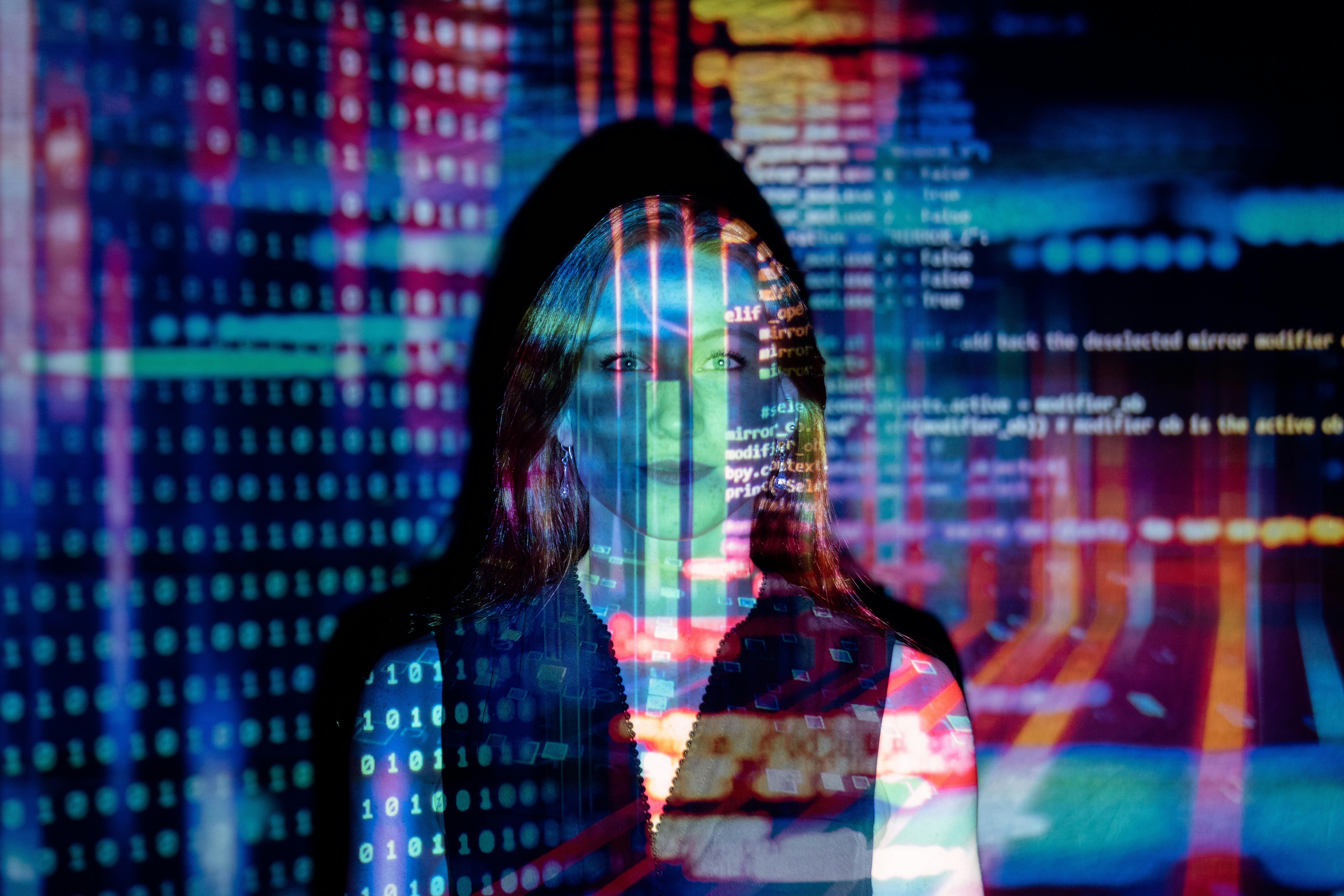 woman's brand gets cited by generative AI and projected